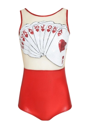 Brigitte Carnaval Naipes swimsuit - Red