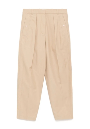 3.1 Phillip Lim single-pleated tapered trousers - Brown