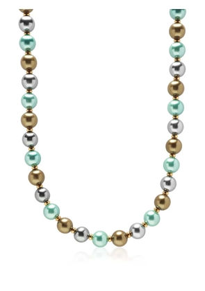 Nialaya Jewelry pearl necklace - Gold