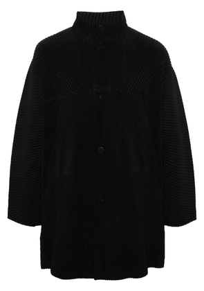 Homme Plissé Issey Miyake MC November single-breasted coat - Black