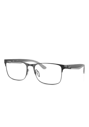 Ray-Ban rectangle metal glasses - Black