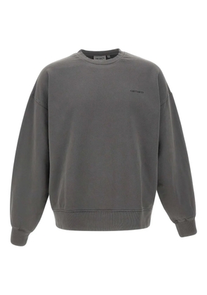 Carhartt WIP embroidered crew neck sweatshirt - Grey