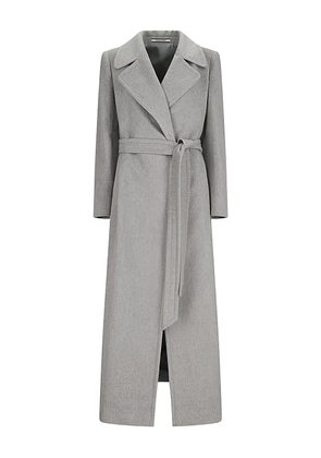 Tagliatore belted coat - Grey