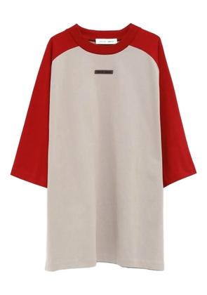 FEAR OF GOD ESSENTIALS Baseball raglan-sleeve T-shirt - Grey