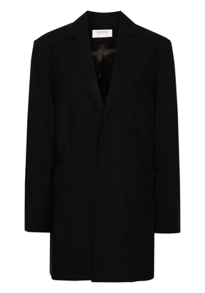 Gauchère belted wool blazer - Black
