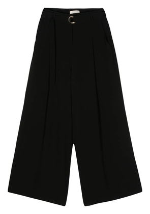 Ulla Johnson belted crepe palazzo pants - Black