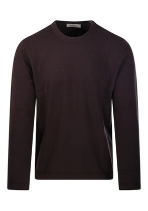 Officine Generale crew-neck sweater - Brown