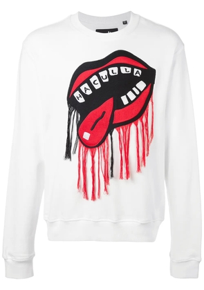 Haculla NYC Drama Mouth sweatshirt - White