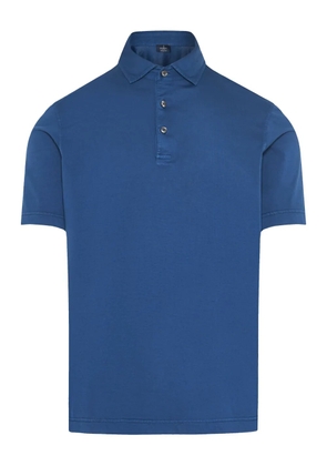 Barba cotton polo shirt - Blue