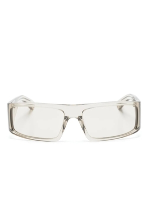 Études Studio Nightlife wraparound-frame sunglasses - Brown