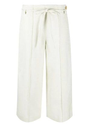 Vince cropped panama trousers - Green