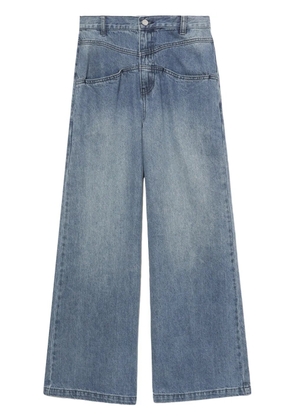 tout a coup high-rise flared jeans - Blue