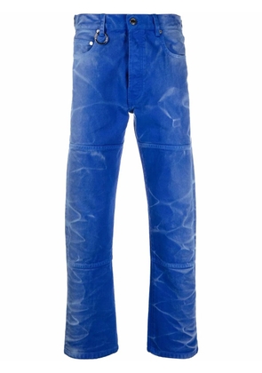 Études Studio washed-effect straight-leg jeans - Blue