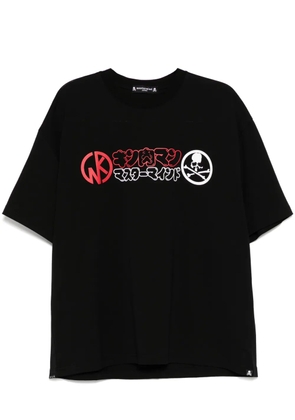 Mastermind Japan x Kinniku Man logo-print T-shirt - Black