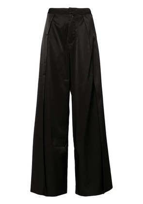 b+ab wide-leg high-waist trousers - Black