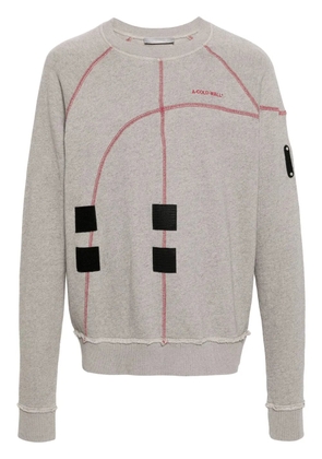 A-COLD-WALL* Intersect seam-detail sweatshirt - Grey