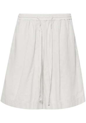 Kristensen Du Nord Voile drop-crotch shorts - Grey