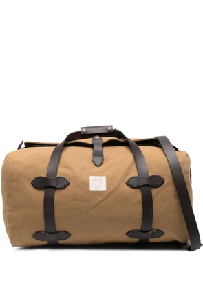 Filson leather-strap tote bag - Brown