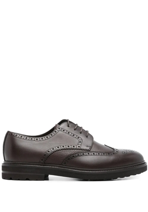 Henderson Baracco laser-cut Oxford shoes - Brown