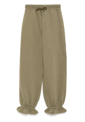 b+ab Cuff detail sweatpants - Green