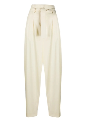 Wandering loose fit tapered trousers - Neutrals