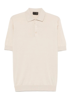 Dell'oglio cotton polo shirt - Neutrals