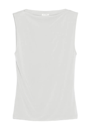 St. Agni boat-neck jersey top - Grey