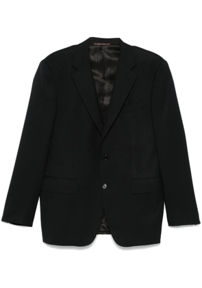 Canali single-breasted blazer - Black