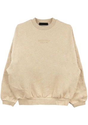 FEAR OF GOD ESSENTIALS logo-embroidered crew-neck sweatshirt - Neutrals