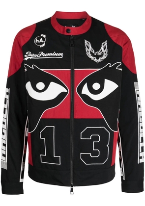 Haculla Super Premium Racer panelled jacket - Black