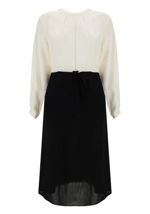 CRIDA Correr midi dress - WHITE/BLACK