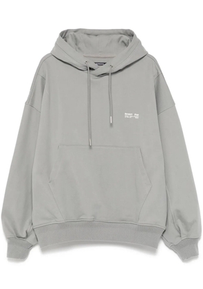 SONGZIO painted poetry hoodie - Grey