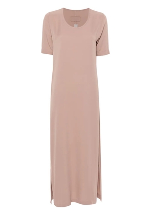 Private 0204 silk maxi dress - Neutrals