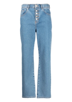 MOSCHINO JEANS straight-leg denim pants - Blue