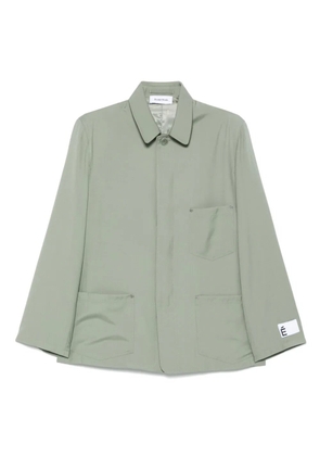 Études Studio logo-tag jacket - Green
