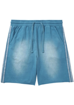 FIVE CM faded cotton sweat shorts - Blue