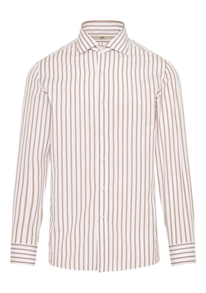 Borrelli striped shirt - White