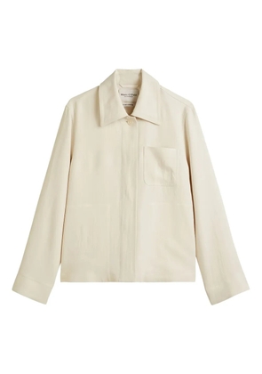 Marc O'Polo button-up overshirt - White