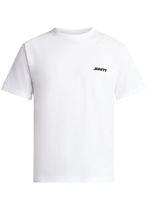 MOUTY logo-print cotton T-shirt - White