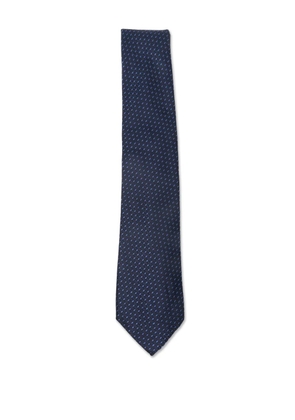 Canali patterned tie - Blue