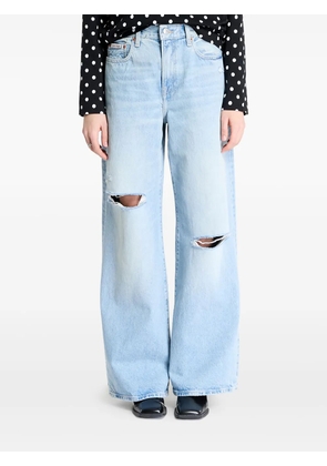 Calvin Klein Jeans distressed-effect jeans - Blue