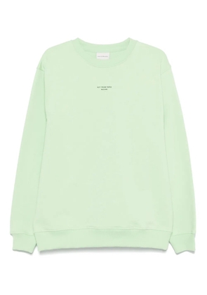 Drôle De Monsieur Le Slogan sweatshirt - Green