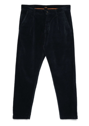 BOSS corduroy trousers - Blue
