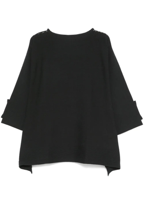 Issey Miyake Square Rib AP sweater - Black
