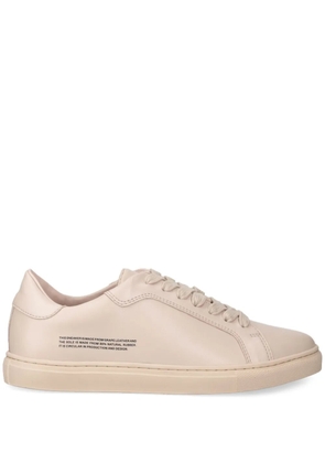 Pangaia leather sneakers - Neutrals