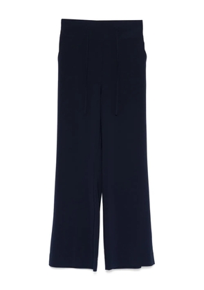 D.Exterior high-waisted trousers - Blue