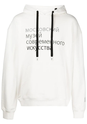 Haculla x Harif Guzman MOMA show hoodie - White