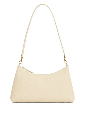 Mansur Gavriel leather zip-top shoulder bag - White