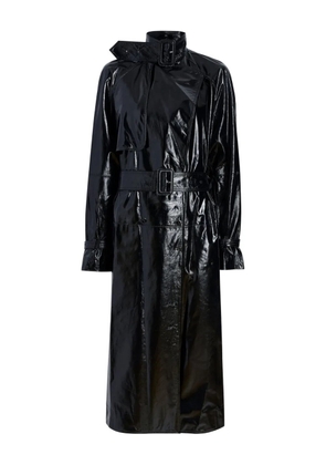 Proenza Schouler Sabina lacquered coat - Black