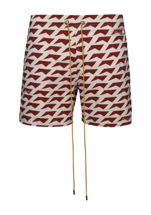 RHUDE Dolce Vita swim shorts - Neutrals